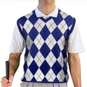 Argyle Sweater Vest from Golfknickers.com Size Large